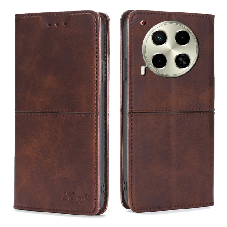 Custodia per telefono in pelle magnetica con trama di mucca, For Tecno Camon 40 Premier 5G, For Tecno Camon 30 Premier 5G, For Tecno Camon 30 Pro 5G, For Tecno Camon 30