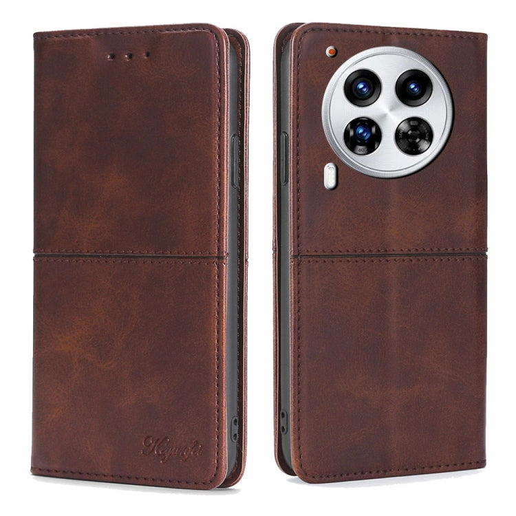 Custodia per telefono in pelle magnetica con trama di mucca, For Tecno Camon 40 Premier 5G, For Tecno Camon 30 Premier 5G, For Tecno Camon 30 Pro 5G, For Tecno Camon 30