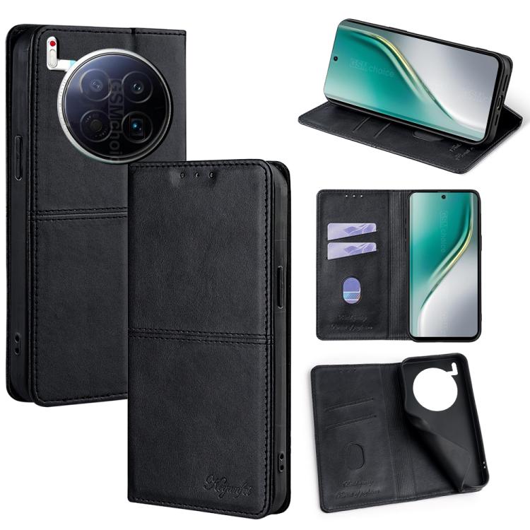 Custodia per telefono in pelle magnetica con trama di mucca, For Tecno Camon 40 Premier 5G, For Tecno Camon 30 Premier 5G, For Tecno Camon 30 Pro 5G, For Tecno Camon 30