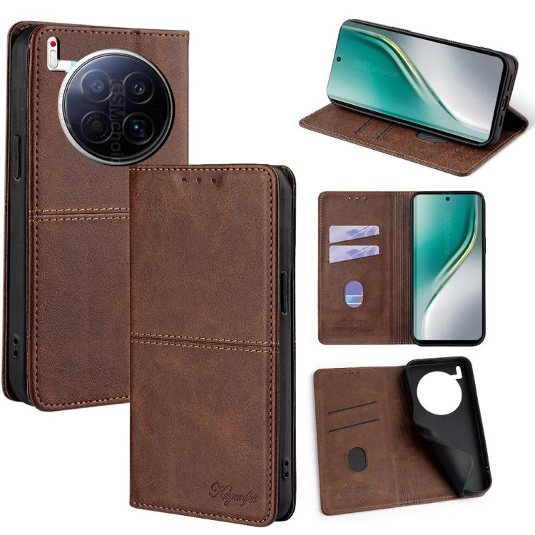Custodia per telefono in pelle magnetica con trama di mucca, For Tecno Camon 40 Premier 5G, For Tecno Camon 30 Premier 5G, For Tecno Camon 30 Pro 5G, For Tecno Camon 30