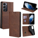 Custodia per telefono in pelle magnetica con trama di mucca, For Tecno Pova 7 Pro, For Tecno Pova 7 5G, For Tecno Spark 40 Pro+ 4G, For Tecno Spark 40 Pro 4G