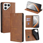 Custodia per telefono in pelle magnetica con trama di mucca, For Tecno Pova 7 Pro, For Tecno Pova 7 5G, For Tecno Spark 40 Pro+ 4G, For Tecno Spark 40 Pro 4G