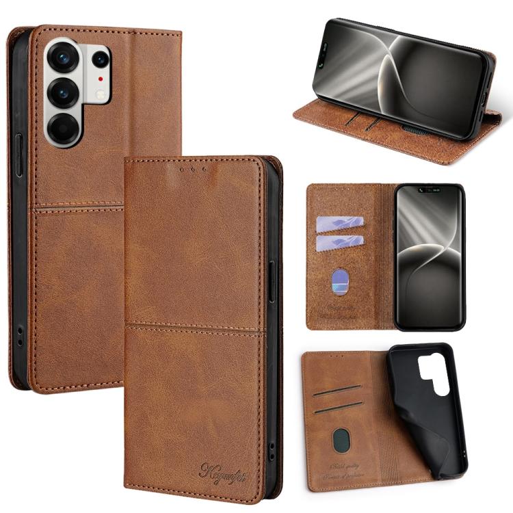 Custodia per telefono in pelle magnetica con trama di mucca, For Tecno Pova Curve 2 5G, For Tecno Camon 50 Pro 4G, For Tecno Camon 50 4G, For Tecno Pova Slim 5G / Spark Slim 4G