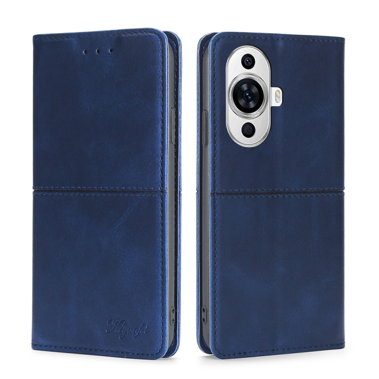 Custodia per telefono in pelle magnetica con trama di mucca, For Huawei nova 11 Pro 4G / 11 Ultra 4G, For Huawei nova 11 4G