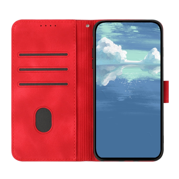 Custodia per cellulare in pelle con motivo a linea, For OPPO A52 / A72 / A92, For OPPO A9 2020/A5 2020