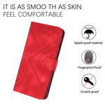 Custodia per cellulare in pelle con motivo a linea, For OPPO A52 / A72 / A92, For OPPO A9 2020/A5 2020
