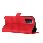 Custodia per cellulare in pelle con motivo a linea, For OPPO A74 5G/A93 5G/A54 5G, For OPPO Reno5 4G / 5G / Find X3 Lite, For OPPO A15 / A15s, For OPPO A53s / A32 / A53