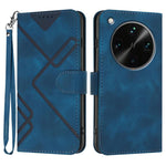 Custodia per cellulare in pelle con motivo a linea, For OPPO K13 5G, For OPPO Find X8s+, For OPPO Find X8s, For OPPO Find X8 Ultra