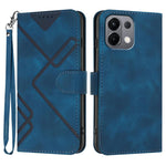 Custodia per cellulare in pelle con motivo a linea, For OPPO K13 5G, For OPPO Find X8s+, For OPPO Find X8s, For OPPO Find X8 Ultra