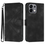 Custodia per cellulare in pelle con motivo a linea, For OPPO K13 5G, For OPPO Find X8s+, For OPPO Find X8s, For OPPO Find X8 Ultra