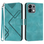 Custodia per cellulare in pelle con motivo a linea, For OPPO K13 5G, For OPPO Find X8s+, For OPPO Find X8s, For OPPO Find X8 Ultra
