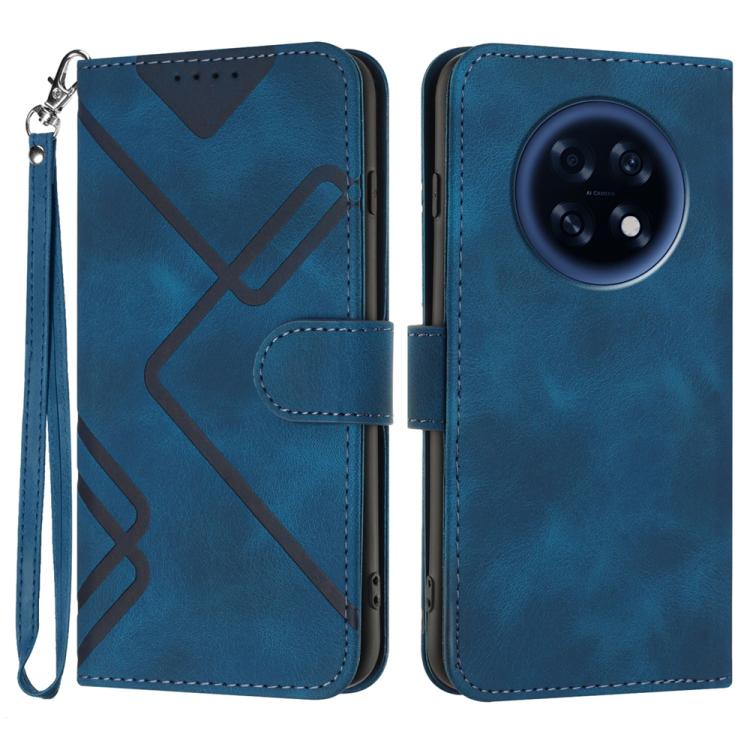 Custodia per cellulare in pelle con motivo a linea, For OPPO Find X9, For OPPO A6 Pro 4G / 5G Global / F31 5G, For OPPO F31 Pro+ 5G / A6 GT 5G, For OPPO Find X9 Pro