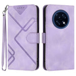 Custodia per cellulare in pelle con motivo a linea, For OPPO Find X9, For OPPO A6 Pro 4G / 5G Global / F31 5G, For OPPO F31 Pro+ 5G / A6 GT 5G, For OPPO Find X9 Pro