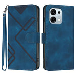 Custodia per cellulare in pelle con motivo a linea, For OPPO Find X9, For OPPO A6 Pro 4G / 5G Global / F31 5G, For OPPO F31 Pro+ 5G / A6 GT 5G, For OPPO Find X9 Pro