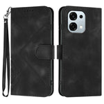 Custodia per cellulare in pelle con motivo a linea, For OPPO Find X9, For OPPO A6 Pro 4G / 5G Global / F31 5G, For OPPO F31 Pro+ 5G / A6 GT 5G, For OPPO Find X9 Pro