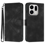 Custodia per cellulare in pelle con motivo a linea, For OPPO Find X9, For OPPO A6 Pro 4G / 5G Global / F31 5G, For OPPO F31 Pro+ 5G / A6 GT 5G, For OPPO Find X9 Pro