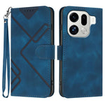 Custodia per cellulare in pelle con motivo a linea, For OPPO Find X9, For OPPO A6 Pro 4G / 5G Global / F31 5G, For OPPO F31 Pro+ 5G / A6 GT 5G, For OPPO Find X9 Pro