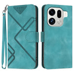 Custodia per cellulare in pelle con motivo a linea, For OPPO Find X9, For OPPO A6 Pro 4G / 5G Global / F31 5G, For OPPO F31 Pro+ 5G / A6 GT 5G, For OPPO Find X9 Pro