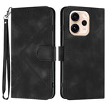 Custodia per cellulare in pelle con motivo a linea, For OPPO Reno15 Pro Max 5G Global, For OPPO Reno15 F 5G Global, For OPPO Reno15 Pro 5G Global, For OPPO Reno15 5G Global