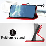 Custodia per cellulare in pelle con motivo a linea, For OPPO Reno15 Pro Max 5G Global, For OPPO Reno15 F 5G Global, For OPPO Reno15 Pro 5G Global, For OPPO Reno15 5G Global