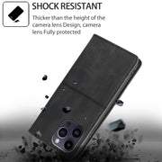 Custodia portafoglio in pelle con slot carte per Samsung Galaxy S