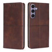 Custodia portafoglio in pelle con slot carte per Samsung Galaxy S