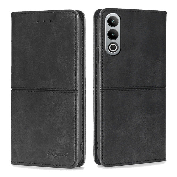 Custodia per telefono in pelle magnetica con trama di mucca, For OnePlus Ace 3V 5G, For OnePlus Nord CE4, For OnePlus Nord CE 3 Lite 5G