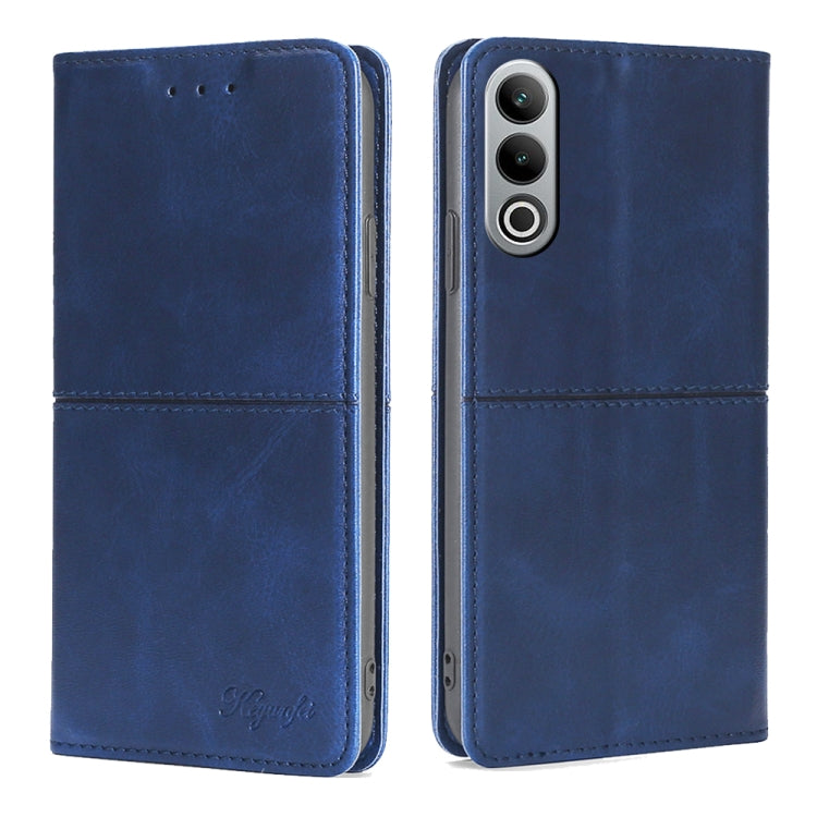 Custodia per telefono in pelle magnetica con trama di mucca, For OnePlus Ace 3V 5G, For OnePlus Nord CE4, For OnePlus Nord CE 3 Lite 5G
