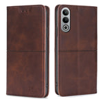 Custodia per telefono in pelle magnetica con trama di mucca, For OnePlus Ace 3V 5G, For OnePlus Nord CE4, For OnePlus Nord CE 3 Lite 5G