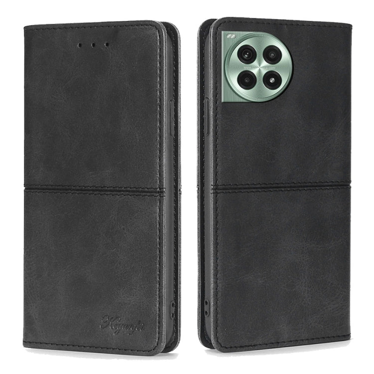 Custodia per telefono in pelle magnetica con trama di mucca, For OnePlus Ace 5 Ultra / Nord 5, For OnePlus Ace 5 Racing / Nord CE5, For OnePlus Ace 3 Pro 5G, For OnePlus Nord CE 4 Lite 5G