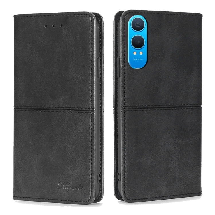 Custodia per telefono in pelle magnetica con trama di mucca, For OnePlus Ace 5 Ultra / Nord 5, For OnePlus Ace 5 Racing / Nord CE5, For OnePlus Ace 3 Pro 5G, For OnePlus Nord CE 4 Lite 5G