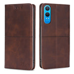 Custodia per telefono in pelle magnetica con trama di mucca, For OnePlus Ace 5 Ultra / Nord 5, For OnePlus Ace 5 Racing / Nord CE5, For OnePlus Ace 3 Pro 5G, For OnePlus Nord CE 4 Lite 5G
