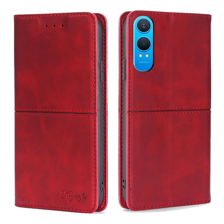 Custodia per telefono in pelle magnetica con trama di mucca, For OnePlus Ace 5 Ultra / Nord 5, For OnePlus Ace 5 Racing / Nord CE5, For OnePlus Ace 3 Pro 5G, For OnePlus Nord CE 4 Lite 5G