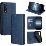Custodia per telefono in pelle magnetica con trama di mucca, For OnePlus Ace 5 Ultra / Nord 5, For OnePlus Ace 5 Racing / Nord CE5, For OnePlus Ace 3 Pro 5G, For OnePlus Nord CE 4 Lite 5G