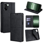 Custodia per telefono in pelle magnetica con trama di mucca, For OnePlus Ace 5 Ultra / Nord 5, For OnePlus Ace 5 Racing / Nord CE5, For OnePlus Ace 3 Pro 5G, For OnePlus Nord CE 4 Lite 5G