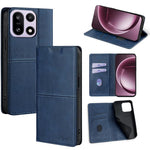 Custodia per telefono in pelle magnetica con trama di mucca, For OnePlus 15T 5G, For OnePlus Turbo 6 / 6V, For OnePlus Ace 6, For OnePlus 15 5G