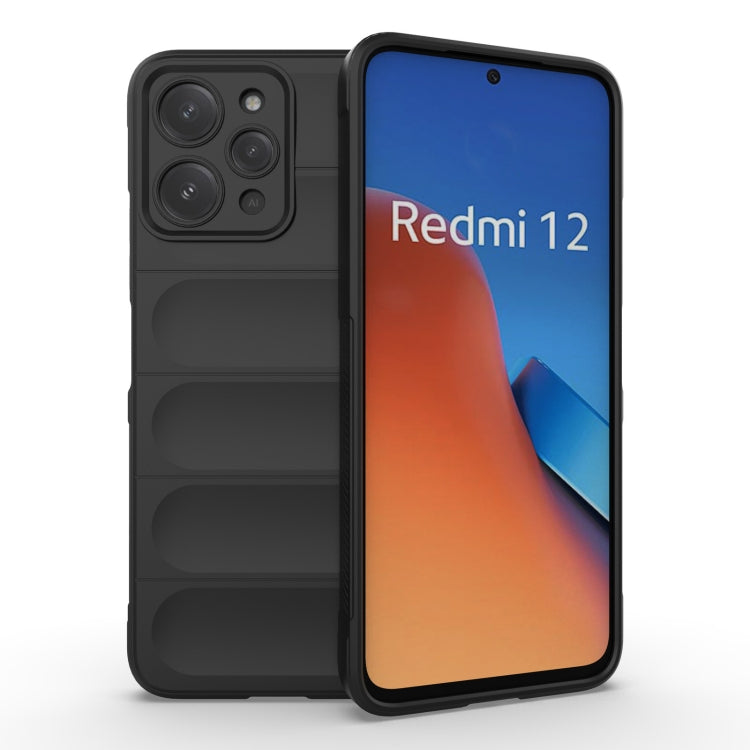 Magic Shield TPU + custodia per telefono in flanella, For Xiaomi Redmi 12 4G, For Xiaomi 13 Ultra