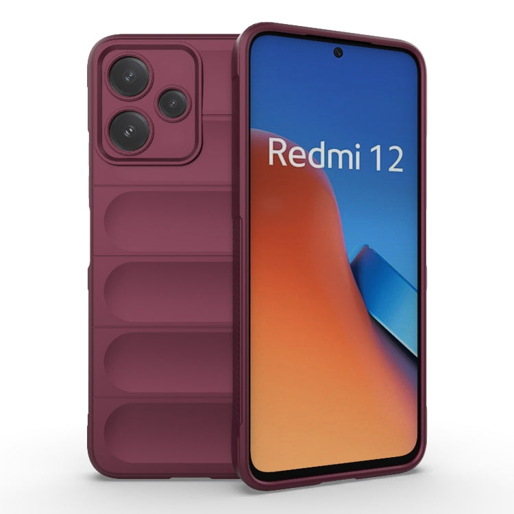 Magic Shield TPU + custodia per telefono in flanella, For Xiaomi Redmi K70 / K70 Pro 5G, For Xiaomi Redmi 12 5G