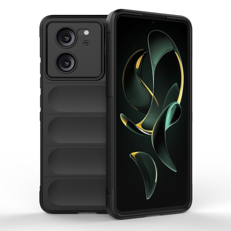 Custodia TPU con flanella per Xiaomi Redmi 13C