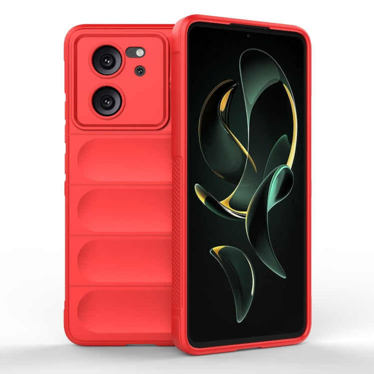 Custodia TPU con flanella per Xiaomi Redmi 13C