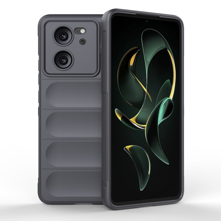 Custodia TPU con flanella per Xiaomi Redmi 13C