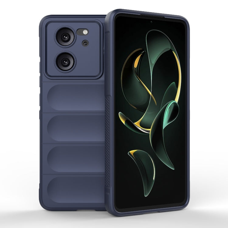 Custodia TPU con flanella per Xiaomi Redmi 13C
