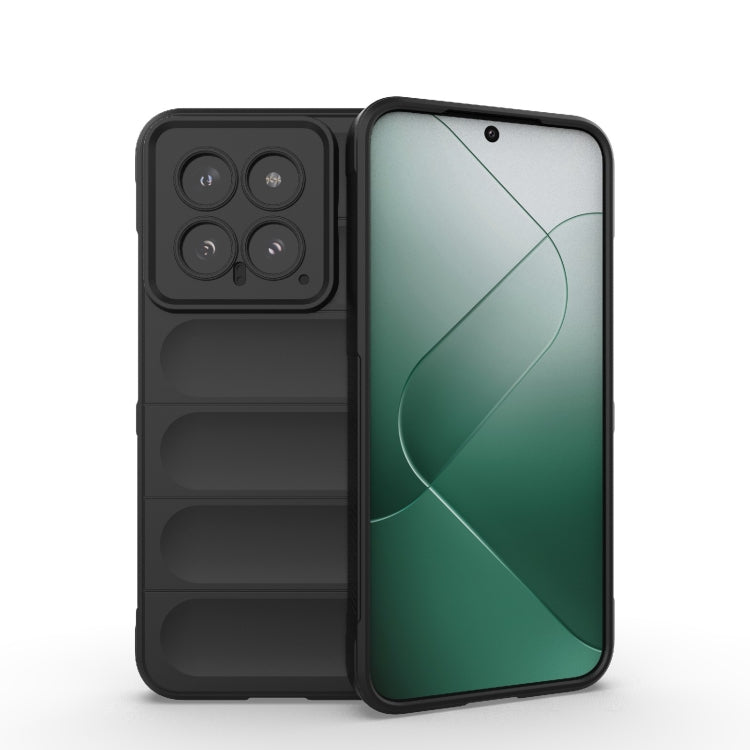 Custodia TPU con flanella per Xiaomi 14 Pro