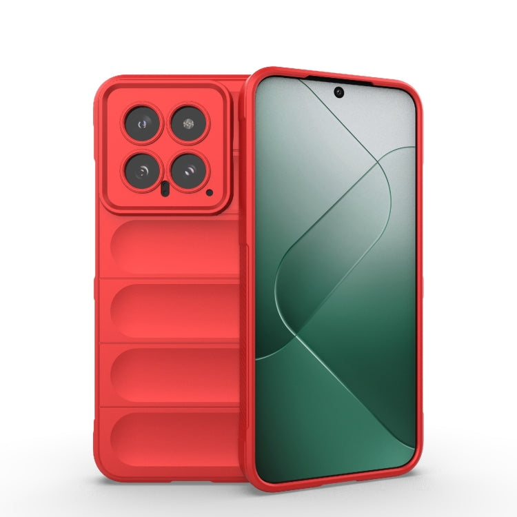 Custodia TPU con flanella per Xiaomi 14 Pro