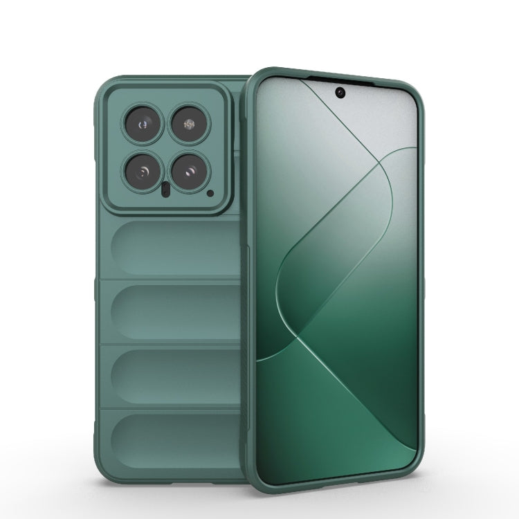 Custodia TPU con flanella per Xiaomi 14 Pro