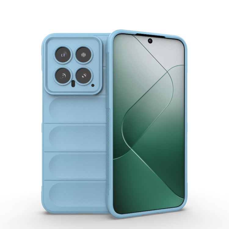 Custodia TPU con flanella per Xiaomi 14 Pro