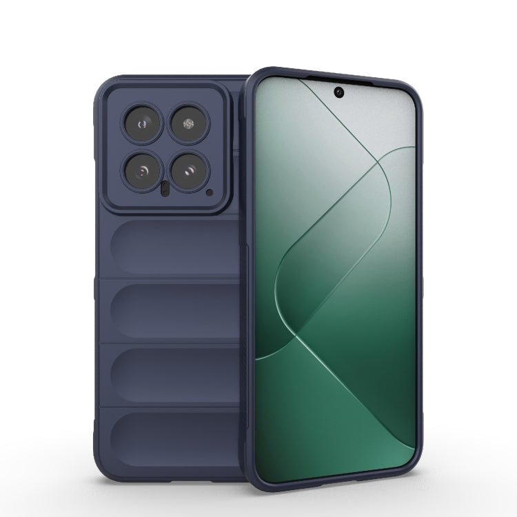 Custodia TPU con flanella per Xiaomi 14 Pro