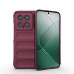 Custodia TPU con flanella per Xiaomi 14 Pro