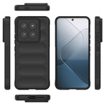 Custodia TPU con flanella per Xiaomi 14 Pro