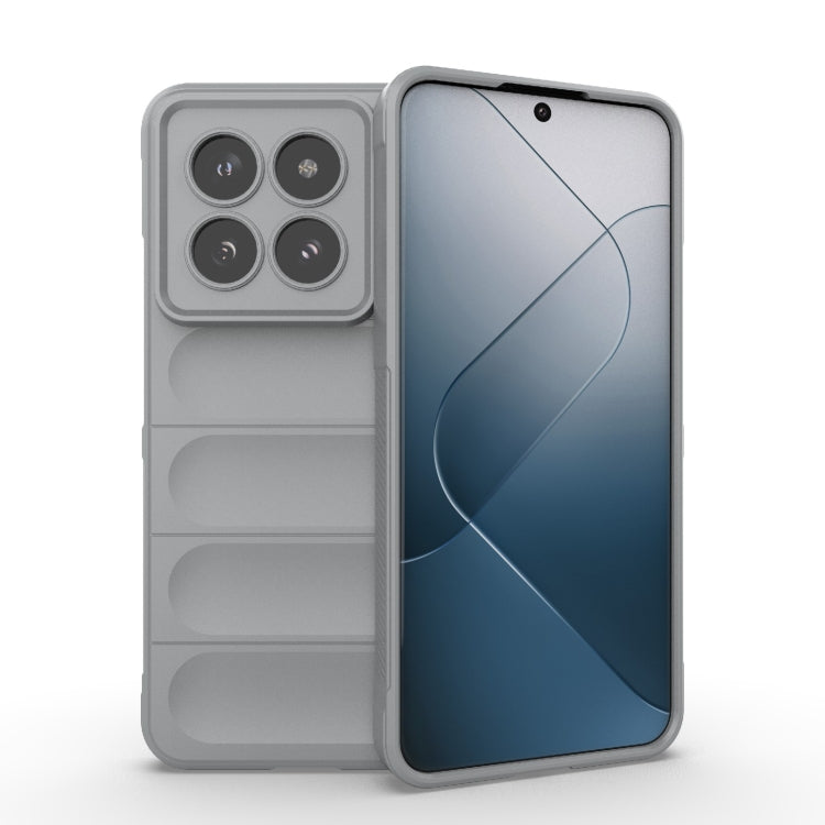 Custodia TPU con flanella per Xiaomi 14 Pro
